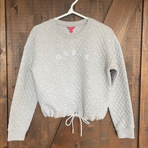 GUESS Quilted Sweatshirt